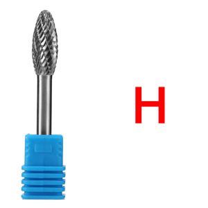 Bidentate Pattern Rotary Carbide Burr for Solid Cutting Tools Grinding Cutter