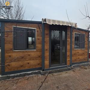 China Galvanized Steel Frame Prefab Storage Container Homes Extended Container House factory