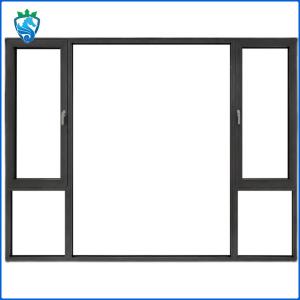 China 6063 Aluminium Profile Frame Sliding Windows And Doors Powder Coating T351 factory