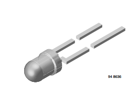 TSAL4400 GaAs/GaAlAs IR Emitting Diode High Power Infrared Emitting Diode