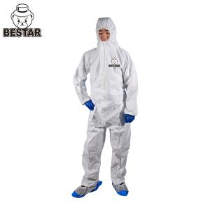 China Waterproof Single Use Disposable Medical Coveralls For Virus Protection factory