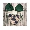 Buy cheap Sexy Leopard Bikinis 2018 Micro Bikini Push Up Thong Bikini High Cut swimsuit from wholesalers