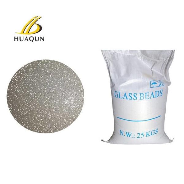 Transparent And Durable Reflective Glass Beads For Road Marking Improve Safety