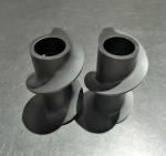 SAM10 Wear Resistance D128/128 Single Flighted Twin Screw Extruder Elements