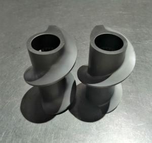 China SAM10 Wear Resistance D128/128 Single Flighted Twin Screw Extruder Elements factory