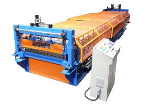 China H450 Beam Housing 0.9mm Roof Panel Roll Forming Machine factory