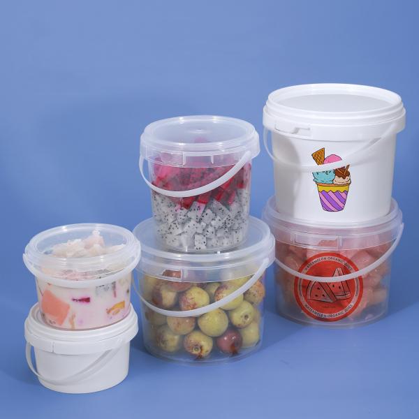 300ml 500ml 750ml 1L 1.5L 2.5L 4L PP Plastic Food Packing Bins for Food