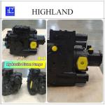 Variable Displacement Black Hydraulic Piston Pump 35Mpa Rated Pressure Plywood