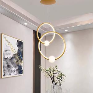 China Indoor Modern Circular Ring Chandelier 44w 23w 19w factory