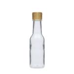 90ML 150ML Glass Olive Oil Bottle Transparent Sauce Packing Glass Bottles