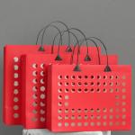 Business Shopping Gravure Printing High End Fashion Luxury Heavy Hollow Out