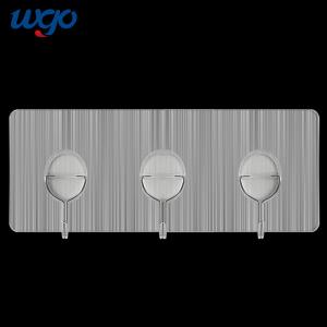 China Strongly Holding Power Bathroom Wall Hooks Self Adhesive Storage factory