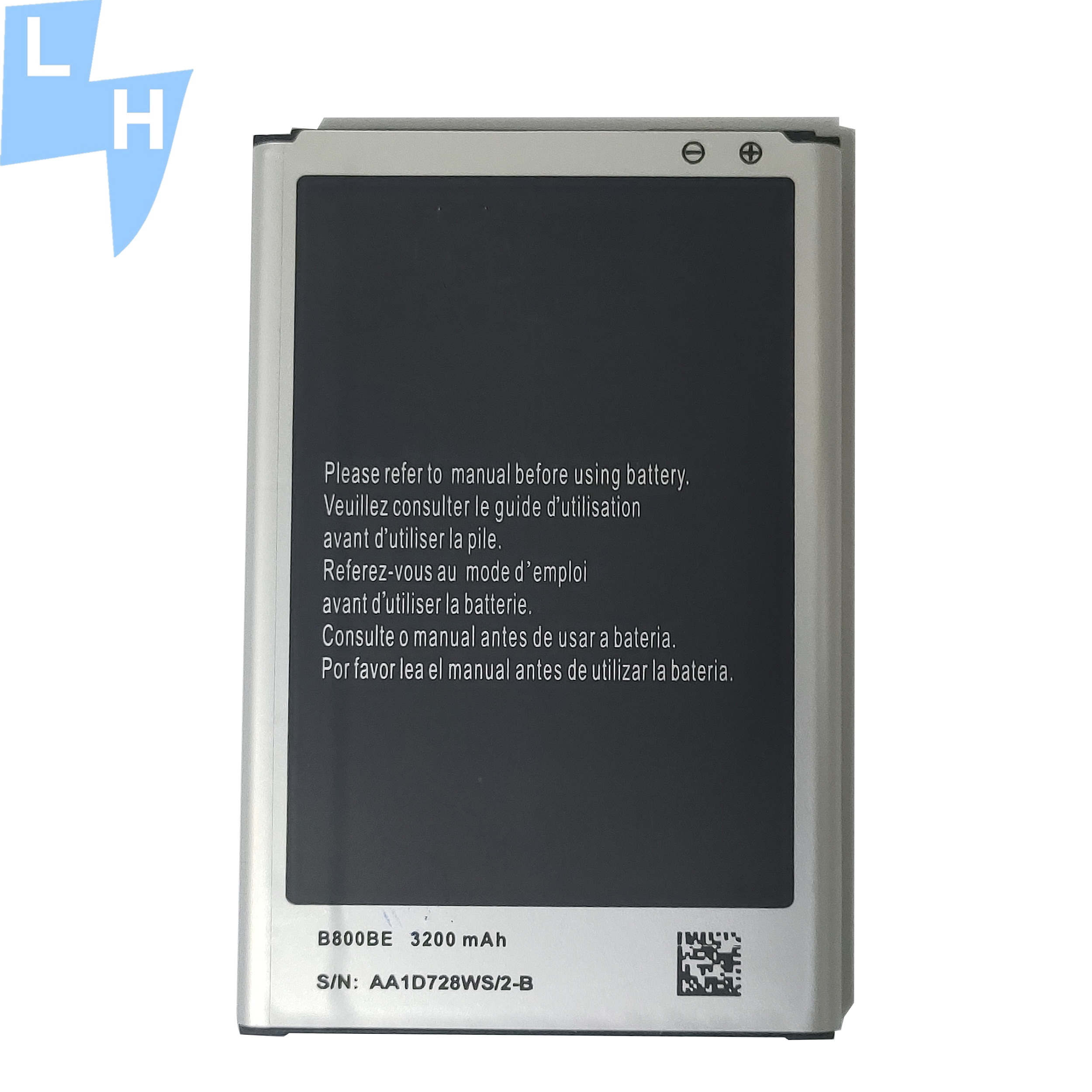 High Capacity 3200mAh B800BE Replacement Battery For Samsung Galaxy Note 3 Black