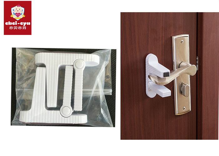 Safety Door Locks For Toddlers Baby Finger Gurad / Door Handle Latch