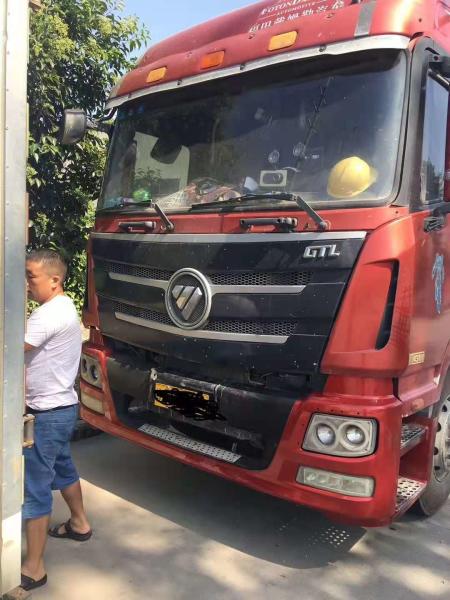 Used China Foton AumanTractor Truck 430HP Trailer Tractor 50 Ton 6X4 Year 2015