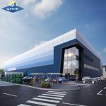 QHHK Prefabricated Steel Structure Hangar/Exhibition Hall/Shopping Mall/Stadium
