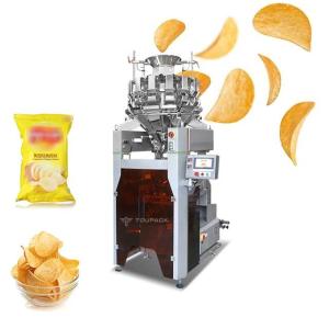 China SS316 Multihead Weigher Packing Machine Potato Shrimp Fruit And Vegetable Chips Quantitative Weighing factory