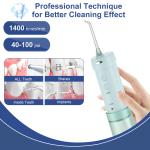 Oral Irrigator Detachable Water Flosser Portable Dental Water Jet Waterproof
