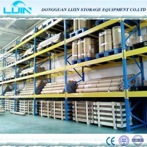 China Cargo Storage Heavy Duty Pallet Racks , Customized Industrial Metal Shelving factory