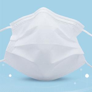 China White Elastic Earloop Anti Flu Medical Respirator Mask factory