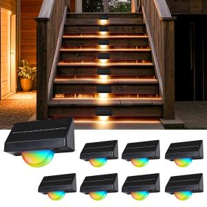 China Solar LED Fence Light – Waterproof RGB Outdoor Lighting factory