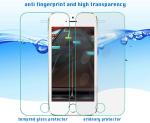 iPhone tempered glass screen protector 0.33 mm ultra thin 9H hardness high