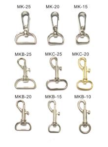 China Aluminum / Copper Heavy Duty Carabiner Clips Lobster Hook Free Sample factory