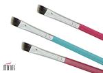 Portable Nylon Hair Double Ended Eyebrow Brush For Makeup , Travel Size