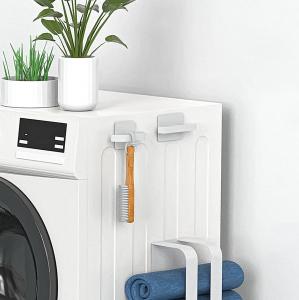 China Wall Mounted Washing Machine Rack Magnetic Storage Hooks for Metal Sundries factory