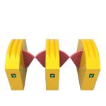 304 Stainless Steel Retractable Flap Barrier Turnstile Bidirectional