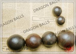 China Air Hammer Forged Steel Grinding Balls 20mm 25mm 40mm Customized Diameter factory
