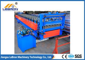 China Stable Transmission Roof Tile Manufacturing Machine 8-12m/Min Forming Speed factory