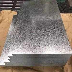 China Z275 2mm Gi Sheet Zinc Coated Plate Dx51D Cold Roll Galvanized Metal Sheet factory