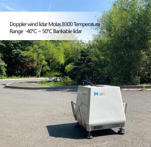 China Bankable Doppler Wind Lidar Molas B300 Temperature Range -40℃ ~ 50℃ factory