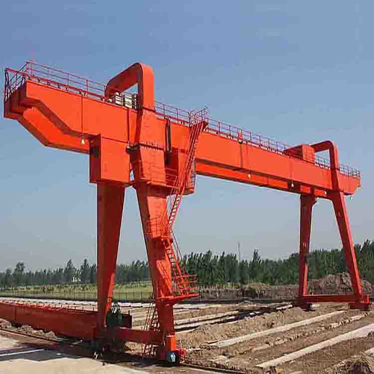 30 T Double Beam Electric Gantry Frame Crane Heavy Duty Cabin Control