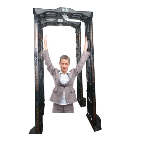 Portable Walk Through Metal Detector Frame For Embassies / Financial Institution