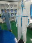 Corona Virus Medical Disposable coverall Protective Clothing CE certificate suit