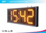 Yellow 10" Led Clock Display Digital Clock Timer For Sport Stadium