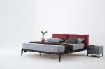 Modern Design Leather Bed Modern Design King Size Bed bedroom Furniture