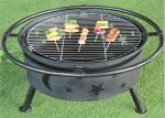 Amazon Hot Selling 32 Inch Large Burning Charcoal Wood Firepit Patio Backyard