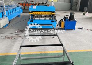 China Iron Sheet Roof Making 0.8mm Plastic Tile Making Machine 3kw factory