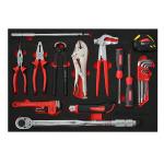 Besita 6685S 66pcs Tool Set Trolley 4 Drawers Convenient For Tire Maintenance