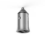 Dual Port FCC ROHS 5V2.4A 18W USB C Car Chargers