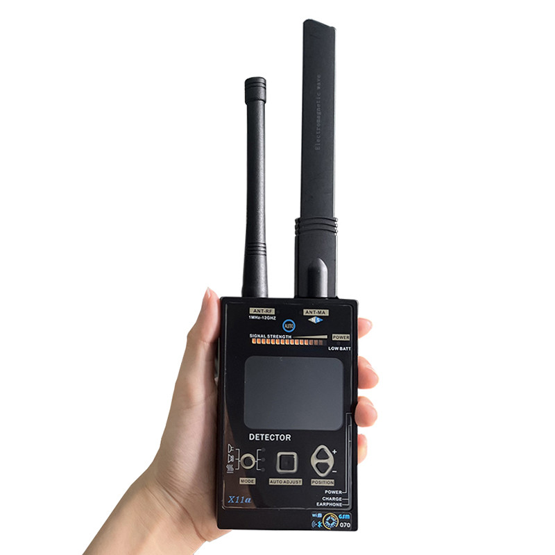 Handheld 1MHz-12GHz Signal Detector Detects Mobile Phone GPS Camera Signals