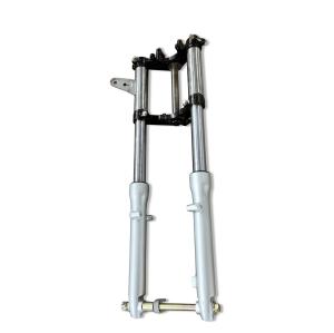 China DAYANG Motorcycle Shock Absorber for Tricycle Aluminum Material Silver Steel Color factory