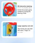 Dreamland kids coin operated games mp5 video game machine fiberglass kiddie