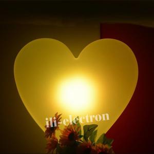 China Heart shape illuminated led decorative lamp factory