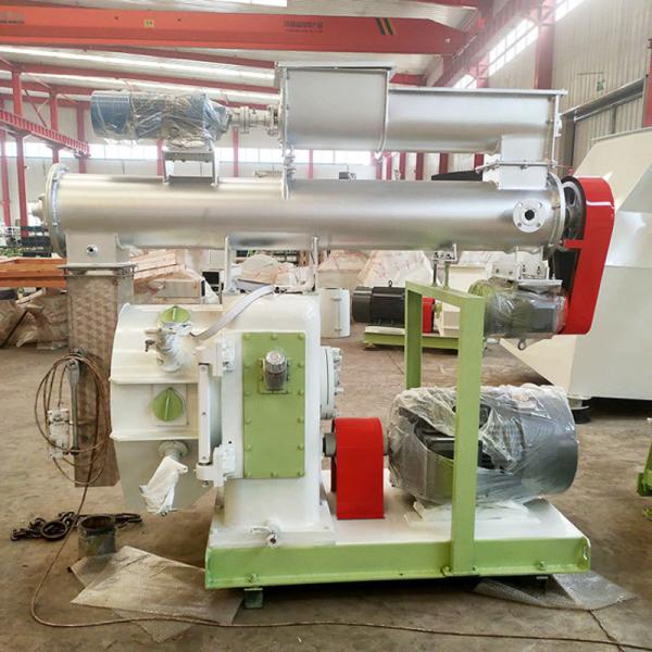 SGS Soybean Meal Ring Die Pellet Machine Small Feed Granulator Machine