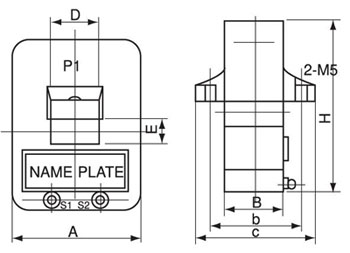 Window DC Contactor Low Voltage Protection Devices Current Transformers 0.66KV / 3KV