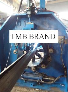 China Steel Material Traffic Conical Light Poles Automatic Welding Machine For Square , High Way , Road , Street factory